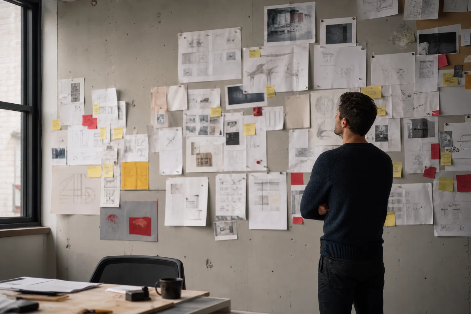 A professional confronting conflicting project directions without a shared frame.